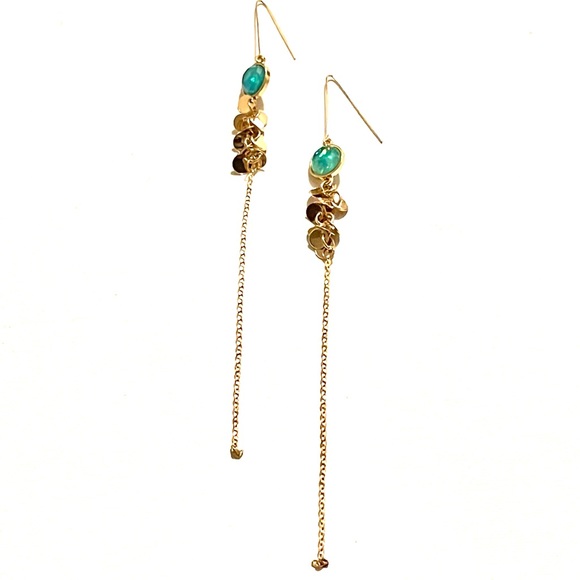 Evolving Always Jewelry - Fashion Statement Earrings 6 Inches long